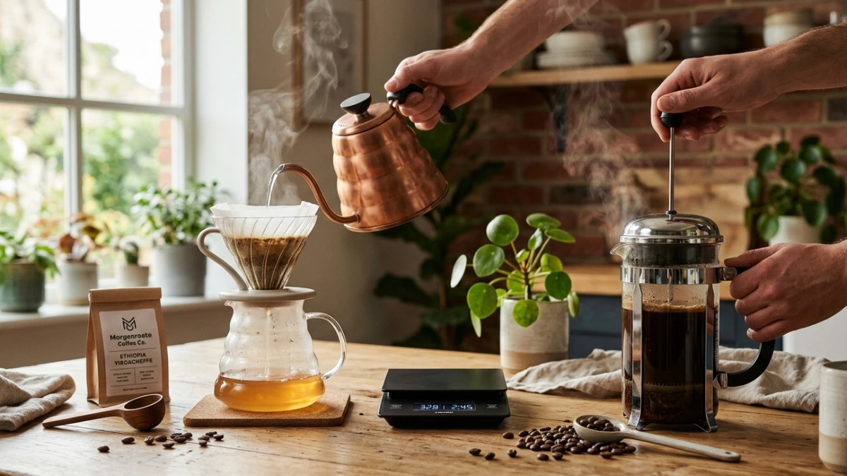 Compare Coffee Brewing Methods Like Pour-Over and French Press. Which One Is Easier to Make?