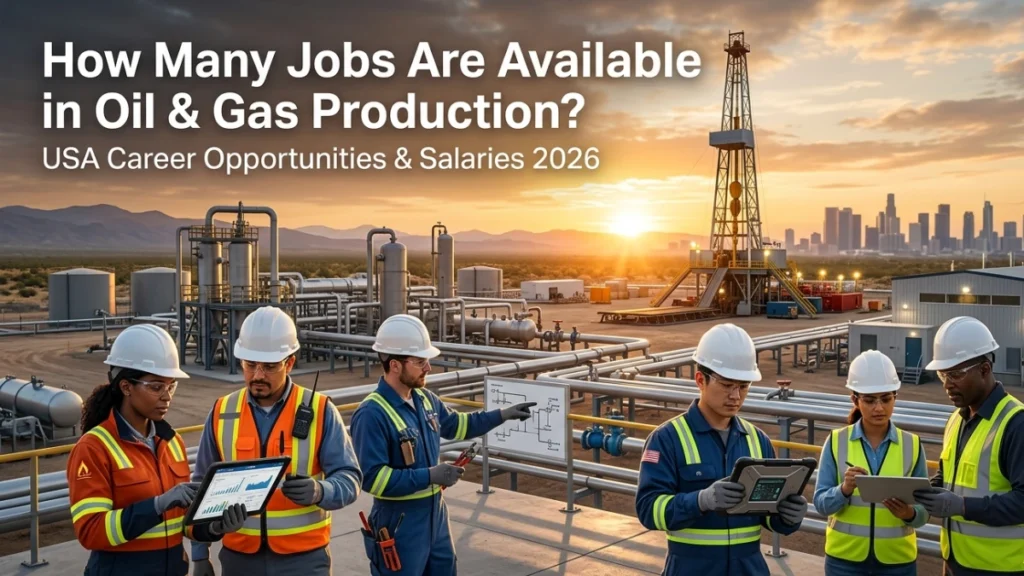 How Many Jobs Are Available in Oil & Gas Production? A Real Look at Career Opportunities in the USa