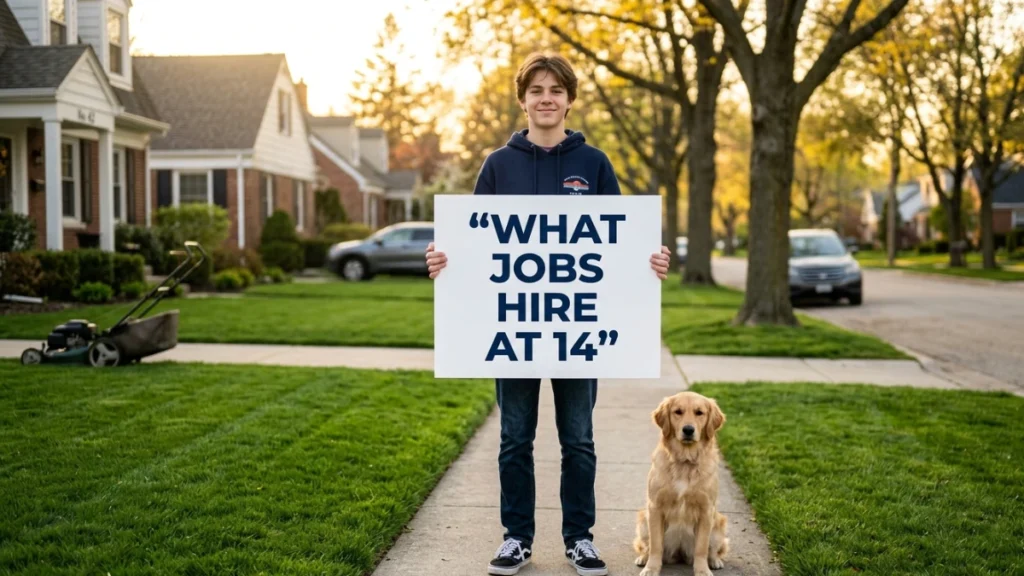 What Jobs Hire at 14? A Realistic Guide to Early Work Opportunities in the USA