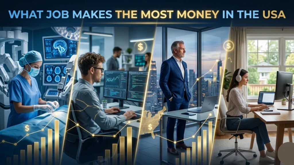 What Job Makes the Most Money? A USA Career Expert Breakdown of Top-Earning Paths in 2026